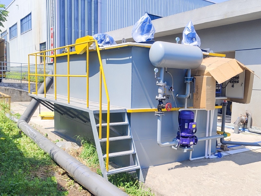 溶氣氣浮機在低溫低濁度水中的處理效能