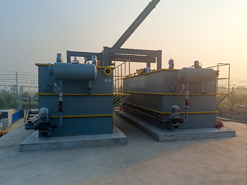 豆制品污水處理中預處理設備 —— 溶氣氣浮機